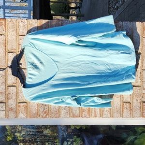 Women's V- Neck, Aqua Marine,Faded Glory Shirt